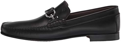 Donald Pliner DACIO202, Men’s Dress, Designer Shoes, Classic Suede Loafers, Black, 15 | Image 7