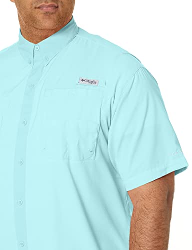 image for Columbia Men's PFG Tamiami II UPF 40 Short Sleeve Fishing Shirt, Gulf 