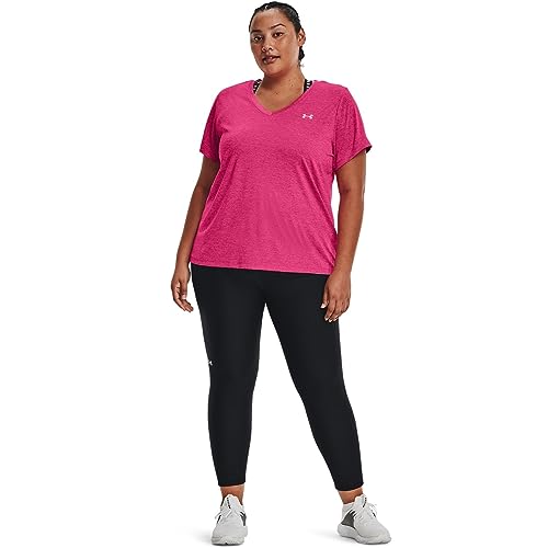 Image of Under Armour Plus Size Tech Solid Short Sleeve V-Neck