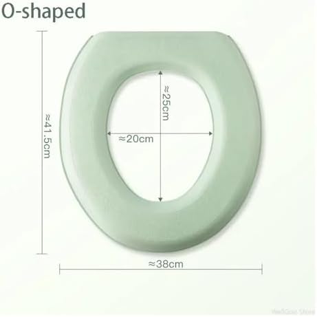 GAQ33T Washable Toilet Seat Cover Waterproof, - 4