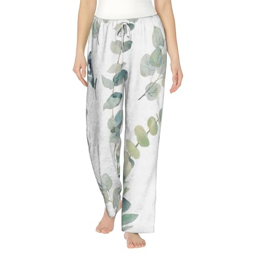 Pantalon de pyjama pour femme en flanelle idéal pour le cocooning
