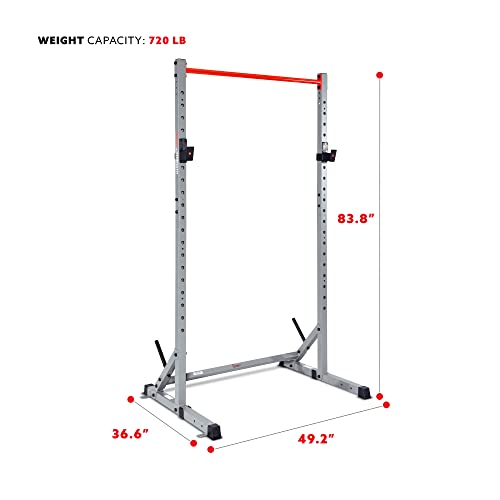 Sunny Health & Fitness Power Rack for Total-Body Home Gym Strength Workouts - image 5