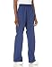 Cherokee Women's Scrubs Flexibles Mid-Rise Contrast Waist Pull-On Pant, Navy, X-Large