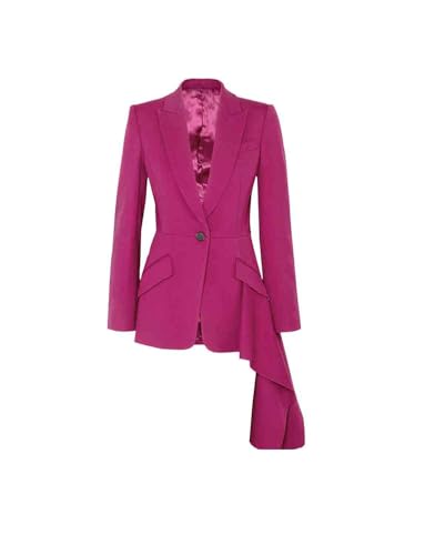 Veste tuxedo femme style smoking avec revers de col en pointe raffiné