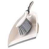 Ciieeo Mini Kehrschaufel Set mit Kleinem Besen Kompakt und Tragbar...