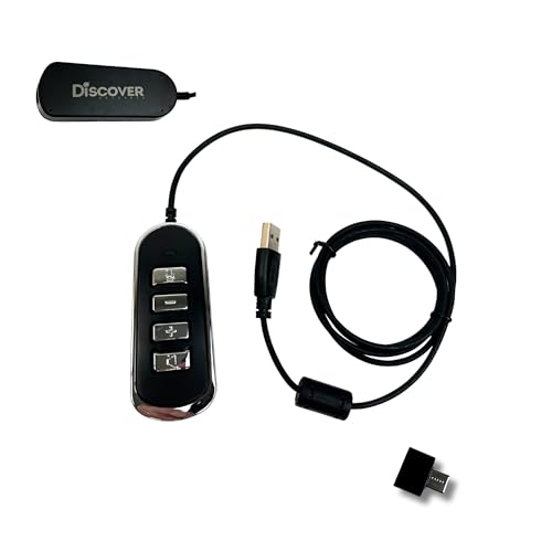 Discover D315 Universal USB Adapter Compatible with Plantronics, Jabra and