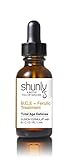 Shunly Skin Care B, C, E+ Ferulic Treatment - Total Age Defense antioxidant vitamin treatment serum with high concentrated with Vitamin B + Vitamin C + Vitamin E + Ferulic Acid + Hyluronic Acid.