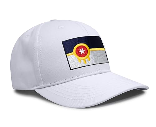 Image of International Tie City Hat for Men and Women, Adjustable Snapback Trucker Baseball Cap with Embroidered Patch