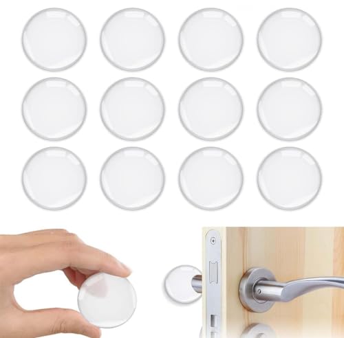 La mejor comparación de Picaportes puertas los más solicitados. 33 YAYUSI 12 Piezas Protector de Pared de Silicona,Tope de Goma para Puerta,Protector Adhesivo Reutilizable, Juego de Topes de Picaporte para Pomo de Puerta, Cabecero, Frigorífico...