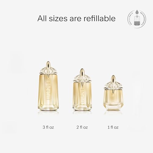 Mugler Alien Goddess - Eau de Parfum - Women's Perfume - Floral & Woody - With Bergamot, Jasmine, and Vanilla - Long Lasting Fragrance