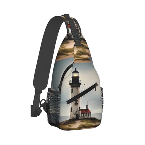 Bolso bandolera de viaje estilo Old Lighthouse miniatura 2