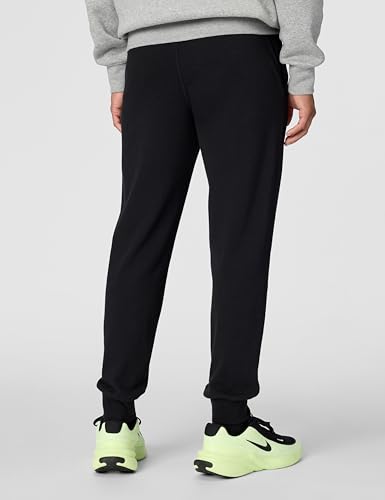 Nike Pants M NK Club Knit Jogger, Black/White, FQ4330-010, XS
