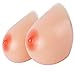 Megularlo Silicone Prosthesis Breast Forms Crossdresser Mastectomy, Nude Color, D Cup(1000g/Pair)