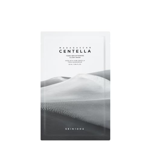 Amazon.com.br: Skin1004 Máscara Facial Tone Brightening Glow Sheet Mask com Centella Asiática, Niacinamida e Ácido Tranexâmico para Uniformizar o Tom e Despertar o Viço Natural c/1 un