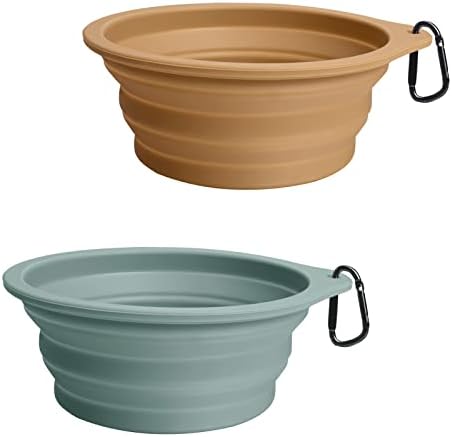 Collapsible Silicone Travel Bowl (2-pack)
