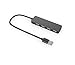 Produktbild USB-3.0-Hub mit 4 Anschlüssen für MacBook, Mac Pro/mini, iMac, Surface Pro, XPS, Notebook PC, USB-Stick, mobile Festplatte und mehr