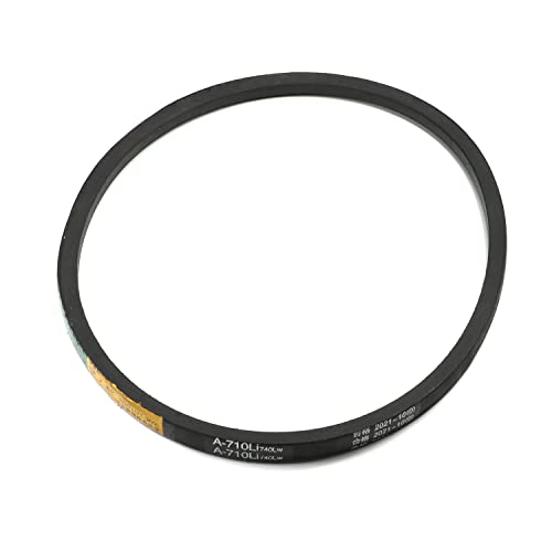 Othmro A-710 Drive V Belt Inner Girth Industrial Power Rubber Transmission Belt 28inch Mower Belt Drive for Replacement Upper Transmission Triangle Rubber Lawn Industry Deck
