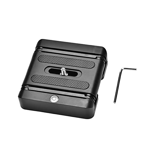 Flexible Tilt Head Folding Plate, Z Type Flexible Mounting Screw Tr Quick Release Plate, Fit for Nikon DSLR