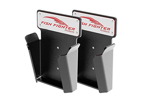 Fish Fighter Cannon Downrigger Mount | Wall Mounted Storage Hanger for Your Cannon Down Riggers | Set of 2