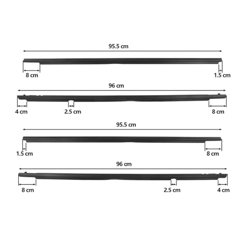 Joint d'étanchéité vitre voiture anti-infiltration pour Corolla 2009-2012 - 3