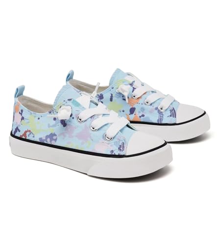 toddler little kid cushioned canvas shoes slip on sneakers soft and durable