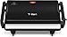 T-FAL | Parrilla Grill Sandwichera Negra con Antiadherente | PANNINIS, TORTAS, SANDWICHES | SW3318MX
