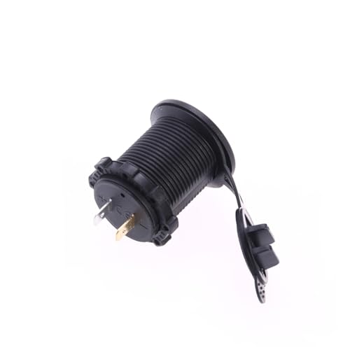 Cargador mechero coche dual USB para móvil con protección de agua