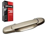 S Sentinel Parts Outside Exterior Rear Sliding Door Handle Left or Right Side 4Q2 Desert Mica Compatible with 1998-2003 Toyota Sienna Replaces # 69230-08020-C0, 6923008020C0