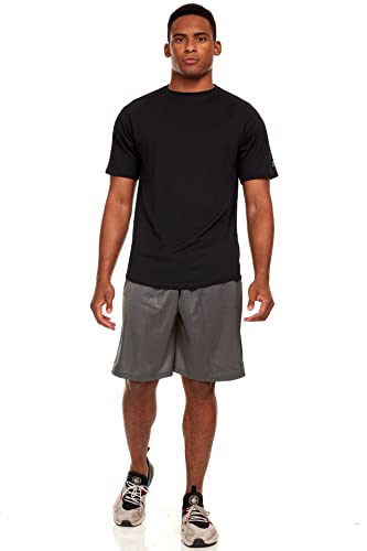 Russell Athletic Men's Active Athletic Dri-Power Loose Fit Short Sleeve Performance T-Shirt Crew Neck Relaxed Fit4