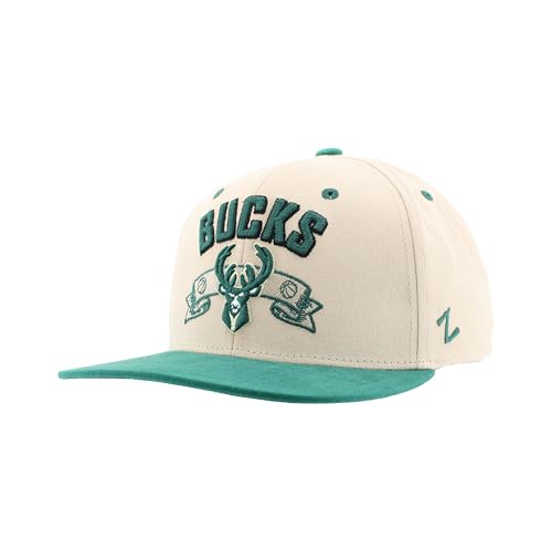 Milwaukee Bucks NBA Officially Licensed Adjustable Snapback Hat Milestone