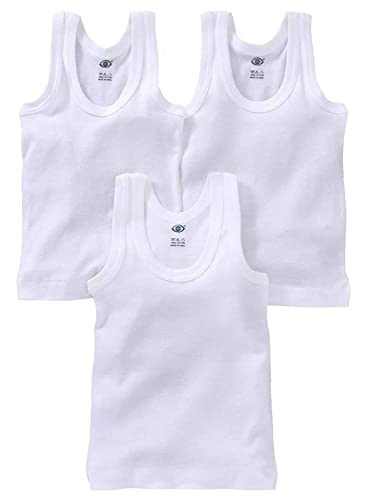 GOURAVSUMANA Baby Boys and Baby Girls Pure Soft Cotton White Vest Inner wear Banians Combo Pack of 3 (1-2 Years)