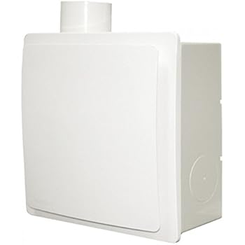 Einrohrlufter Inkl Einbaukasten 60 80mm Rohr Nennweite Unaufdringliches Design Zuverlassiger Motor Amazon De Baumarkt