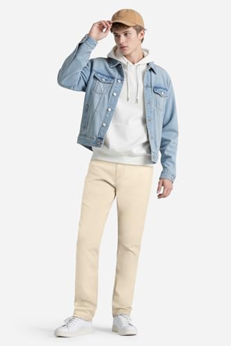 Heyfanee Mens Lightweight Jeans Slim Fit Stretch Denim Pants for Men4