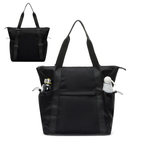Bolso Tote para mujer, ligero, nylon para viaje y diario miniatura 1