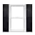 Polaris Homeside 4 Board and Batten Joined Vinyl Shutters (1 Pair) 14-1/2in. x 55in. - 050 Black