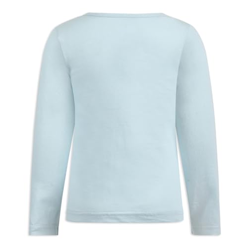 Disney Princess Cinderella, Belle, and Ariel Girls 3 Pack Long Sleeve Shirt for Toddler and Big Kids3