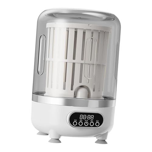 Ronyme Mini Machine à Laver, Lave-sous-vêtements, 3 L, Petit électroménager, Petite Machine à Laver, gobelet à Linge pour, Vie en Solo, Maison, Blanc