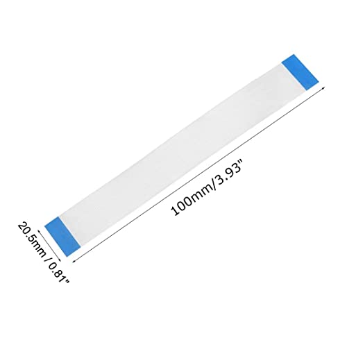 40 Pin 0.5mm Pitch 100MM Length A-Type FFC FPC Flexible Flat Ribbon Cable AWM 20624 80c 60v(Pack Of 1)