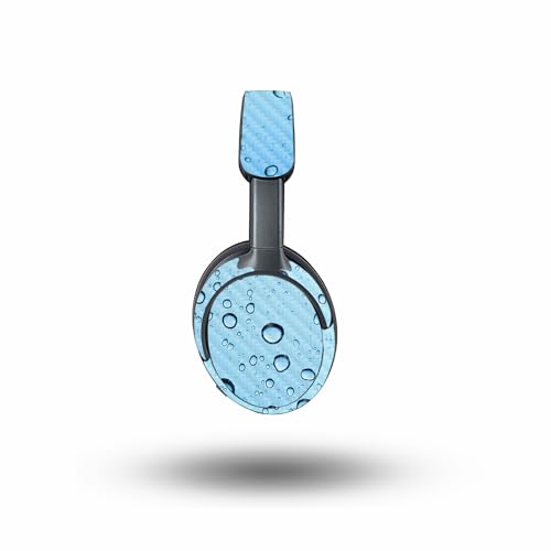 Image of MightySkins Carbon Fiber Skin Compatible with Bose QuietComfort Ultra - Rainy Day | Protective, Durable Textured Carbon Fiber Finish | Easy to Apply, Remove, and Change Style