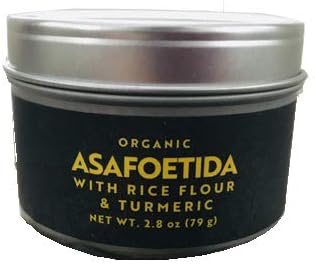 Asafoetida (Hing) Organic 2.8 OZ. Improved Packaging and formula after customer feedback