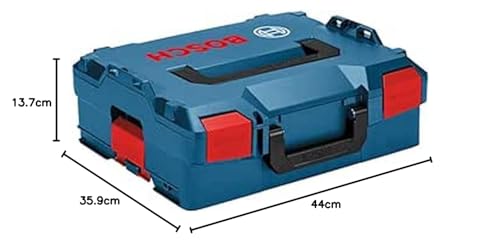 Bosch Professional L-BOXX 136 Carrying Case system (volume: 14.7 litres, max. load: 25 kg, weight: 1.9 kg, material: ABS plastic, PA6 plastic)