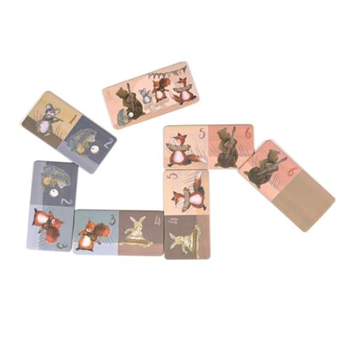 Dominos Musiciens Vintage de Egmont Toys Un Jeu Éducatif pour Enfants Neuf - vue 2