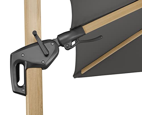 Ampelschirm Rhodos Twist Woody ca. 300 x 300 cm - 7