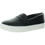 Dr. Scholl's Shoes Womens Nova Moc Slip On Loafer Black Tumbled 9 M
