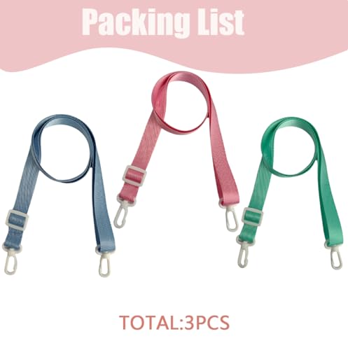Image of 3Pcs Shower Lanyard for Mastectomy Drain Holder,Skin Friendly Drain Holder for Breast Surgery Recovery,Adjustable Tummy Tuck Recovery Supplies (Solid Color)