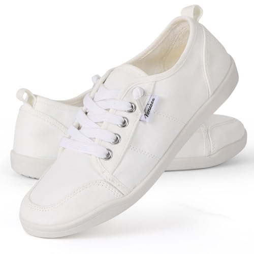 Image of Womens Slip On Shoes, Casual Canvas Tennis Sneaker Shoes