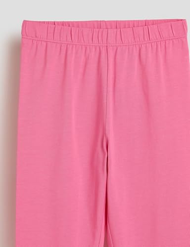 Image of Amazon Brand - Symbol Girl's Cotton Jersey Stretchable Leggings | Ankle Length | Aged 2-14 Years