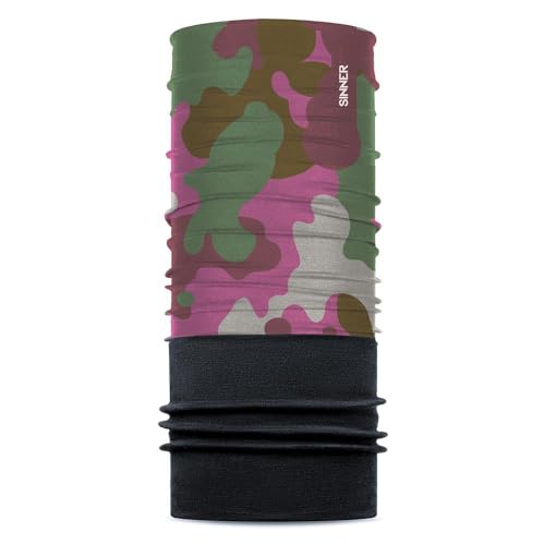 FLEECE BANDANA SINNER CAMO PINK contre le froid et vent du visage