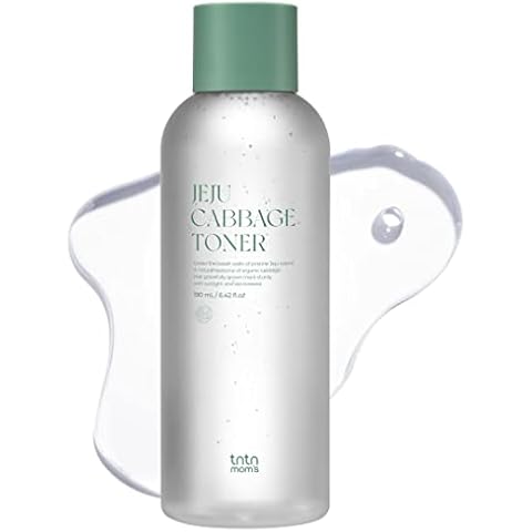 TNTN MOM'S Vegan Jeju Cabbage Toner Lotion Anti-Aging Collagen Lightweight Organic Fragrance Free Soothing Calming Refresh Care Cover