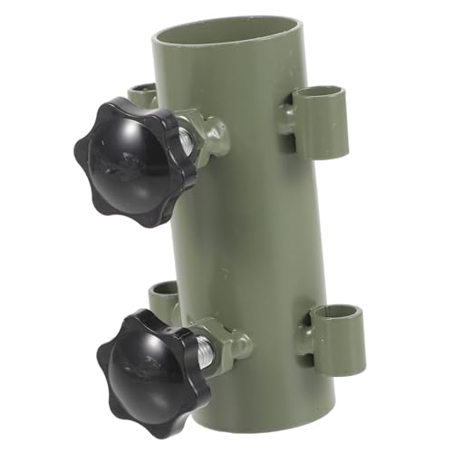 YARNOW Portacañas para Claraboya Soporte Fijo para Varilla De Tienda Soporte Ajustable para Varillas De Tienda para Camping y Jardín De Campaña